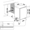 Whirlpool W7I HF60 TUS; W7I HF60 TUS volledig geïntegreerd 15 couverts