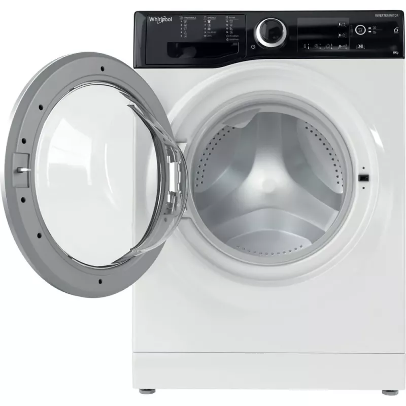 Whirlpool WRBSB 6249 S EU wasmachine frontlader 6 kg 1151 t/min zwart, wit
