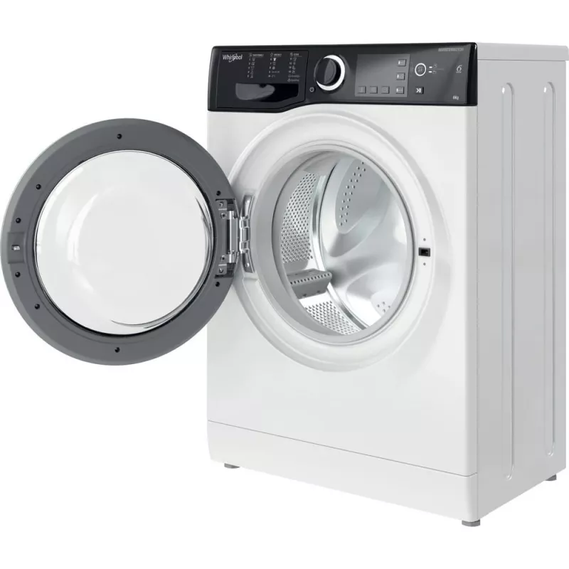 Whirlpool WRBSB 6249 S EU wasmachine frontlader 6 kg 1151 t/min zwart, wit
