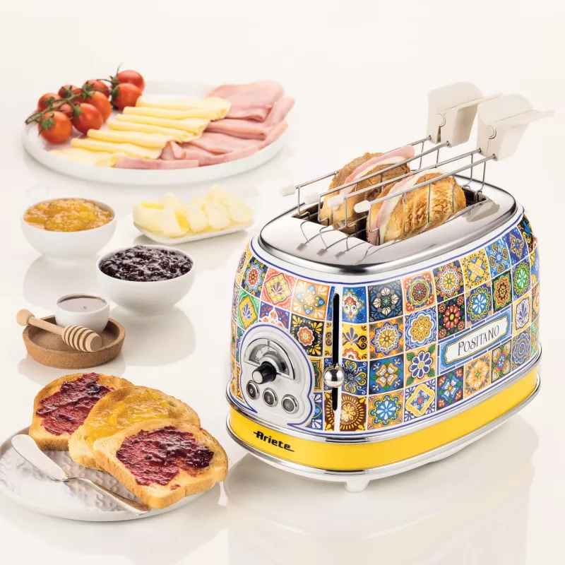 Ariete 0155/0P 6 2 sneetjes 810 W blauw, geel
