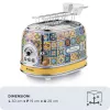 Ariete 0155/0P 6 2 sneetjes 810 W blauw, geel