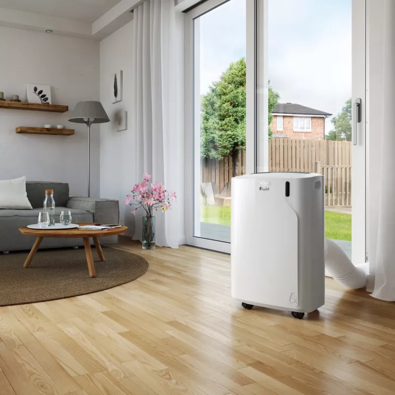 De’Longhi PAC EM82 draagbare airconditioner 63 dB 1000 W wit