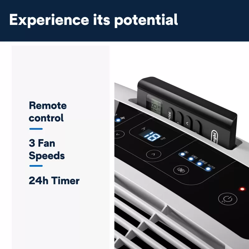 De’Longhi PAC EM82 draagbare airconditioner 63 dB 1000 W wit