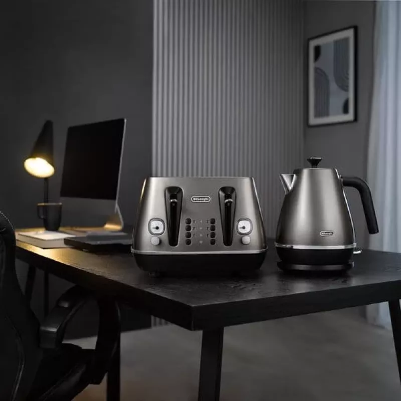 De’Longhi KBIN2001.TB waterkoker 1,7 L 2000 W titanium