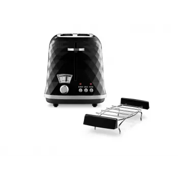De’Longhi Brilliante 2 sneetjes 900 W zwart