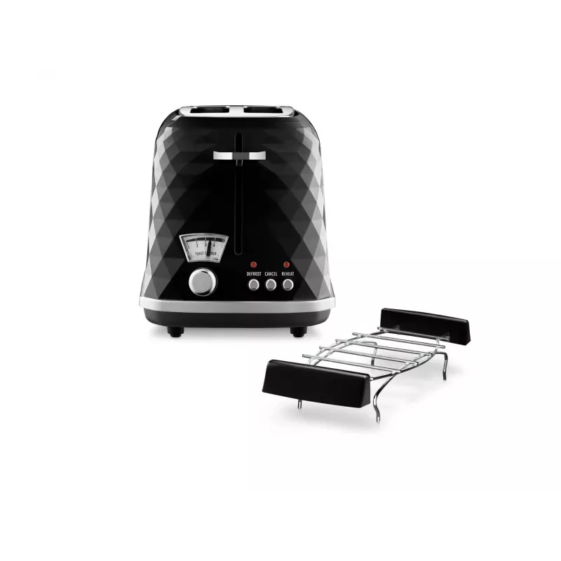 De’Longhi Brilliante 2 sneetjes 900 W zwart