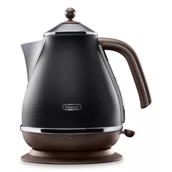 De’Longhi KBOV 2001.BK waterkoker 1,7 l 2000 W zwart, bruin