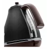 De’Longhi KBOV 2001.BK waterkoker 1,7 l 2000 W zwart, bruin