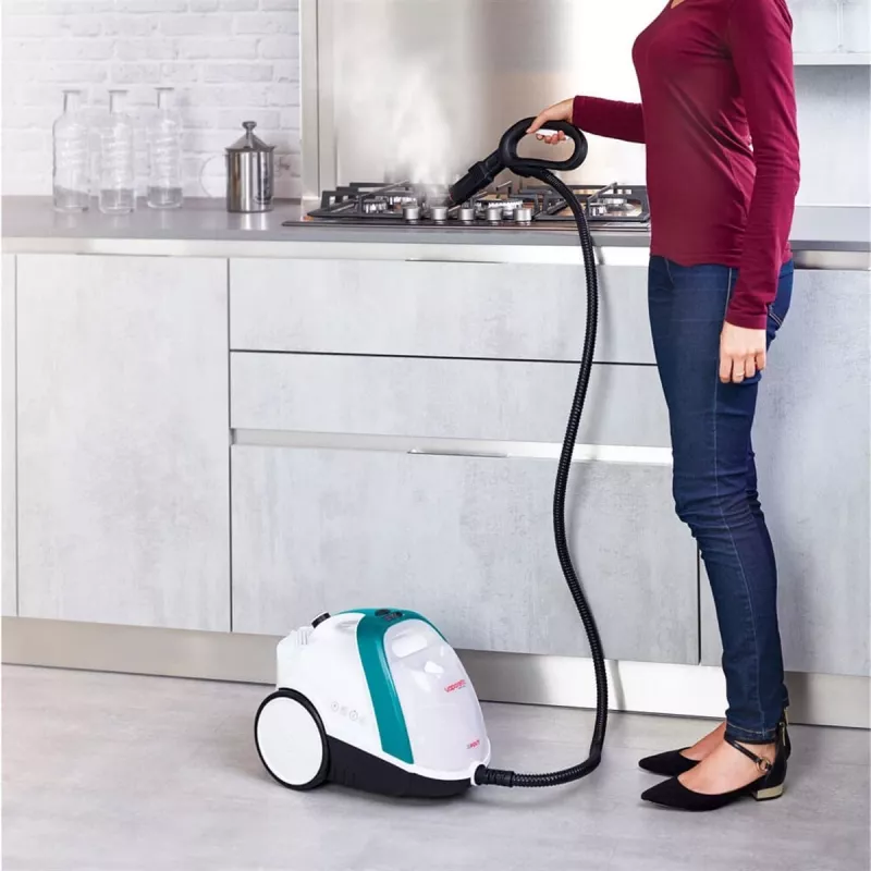 Polti Vaporetto Smart 100_T cilinder-stoomreiniger 1500 W blauw, wit