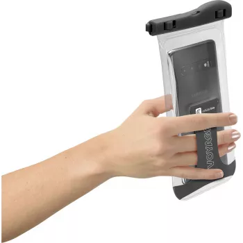 Cellularline Voyager - universele waterdichte smartphonehoes, tas, universeel, universeel, 80 x 165 mm, zwart