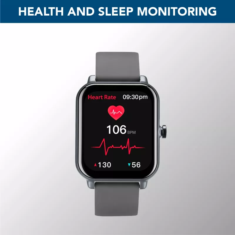 Cellularline ION Bluetooth® smartwatch met app, LED, 91 g