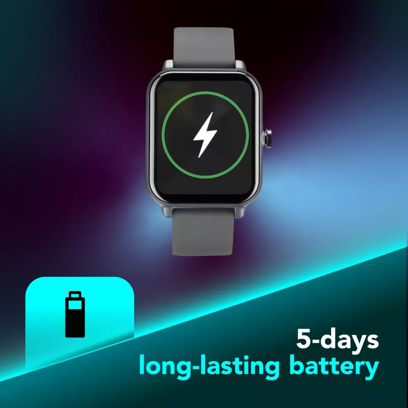 Cellularline ION Bluetooth® smartwatch met app, LED, 91 g