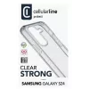 Cellularline Clear Protect – Galaxy S24 hardcase met rubberen randen