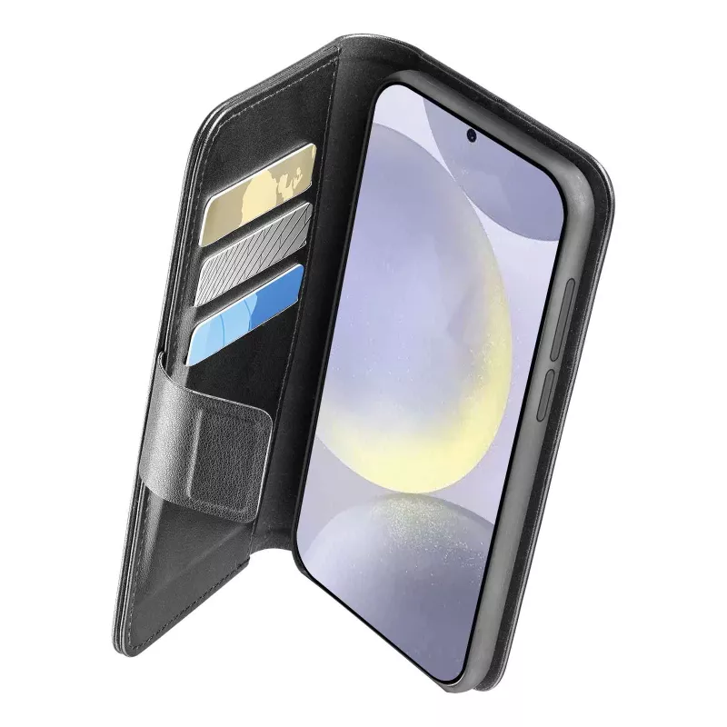 Cellularline Book Agenda - Galaxy S25 Ultra leren bookhoes met magneetsluiting