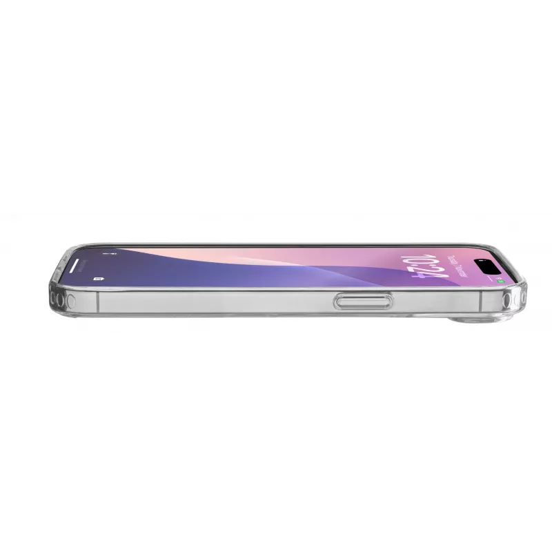 Cellularline Clear Protect - iPhone 16e/17e hardcase met rubberen randen