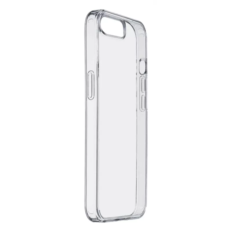 Cellularline Clear Protect - iPhone 16e/17e hardcase met rubberen randen