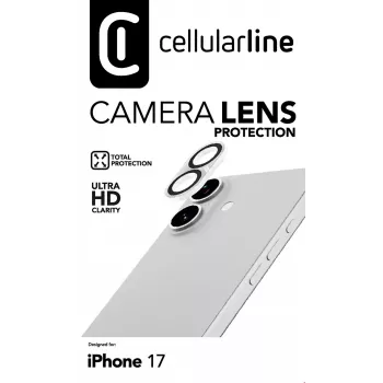 Cellularline cameraobjectief - bescherming voor de camera van de iPhone 17