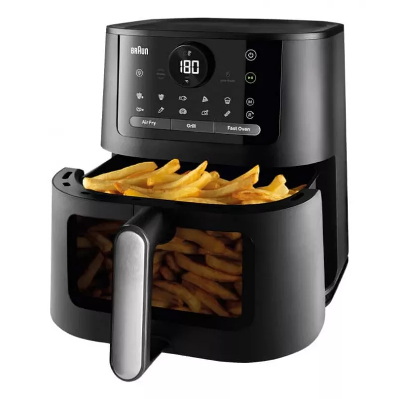 Braun HF 5075 losse tafelunit 2000 W heteluchtfriteuse zwart, grijs