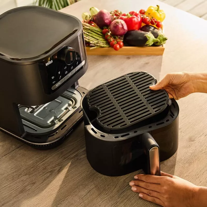 Braun HF 5075 losse tafelunit 2000 W heteluchtfriteuse zwart, grijs