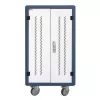 Techly I-CABINET-30DUTY draagbare apparaatbeheerwagen/kast wit, blauw