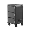 Ewent EW1700 draagbare apparaatbeheerwagen/kast zwart, grijs