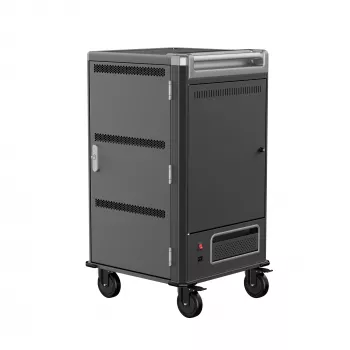 Ewent EW1700 draagbare apparaatbeheerwagen/kast zwart, grijs