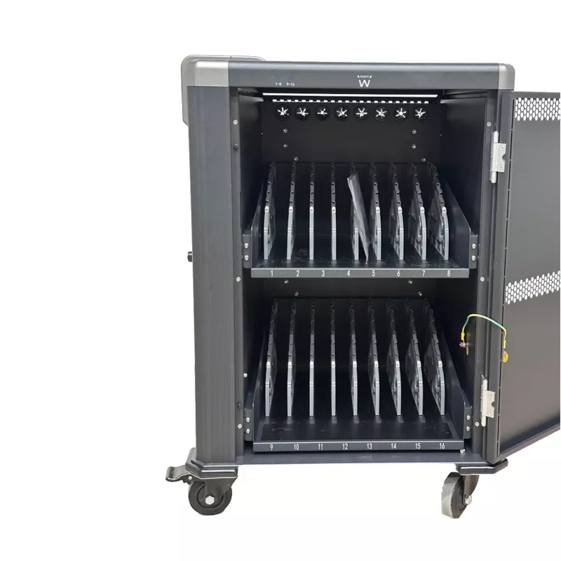 Ewent EW1703 draagbare apparaatbeheerwagen/kast zwart, grijs