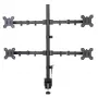 Techly ICA-LCD 382-Q monitorhouder / standaard 68,6 cm (27 inch) bureau zwart