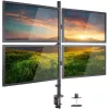 Techly ICA-LCD 382-Q monitorhouder / standaard 68,6 cm (27 inch) bureau zwart
