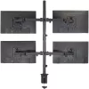 Techly ICA-LCD 382-Q monitorhouder / standaard 68,6 cm (27 inch) bureau zwart