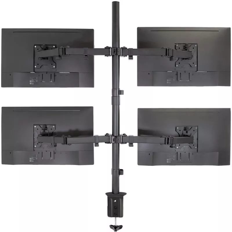 Techly ICA-LCD 382-Q monitorhouder / standaard 68,6 cm (27 inch) bureau zwart