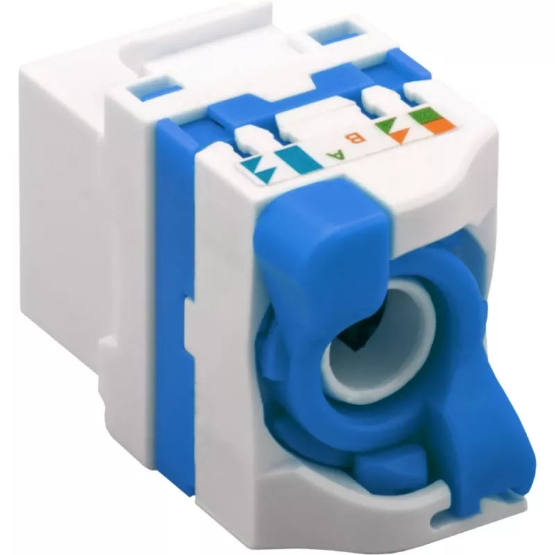 Techly CAT 6a Keystone RJ45 bus UTP ongeïsoleerd gereedschapsloos IWP-MD C6A/UROTT