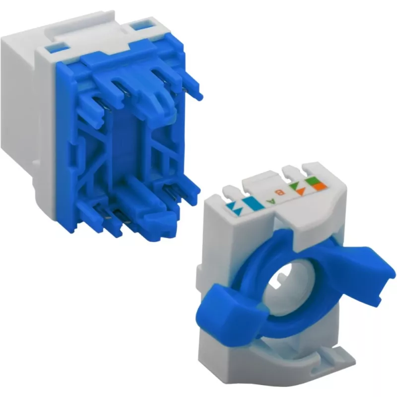 Techly CAT 6a Keystone RJ45 bus UTP ongeïsoleerd gereedschapsloos IWP-MD C6A/UROTT