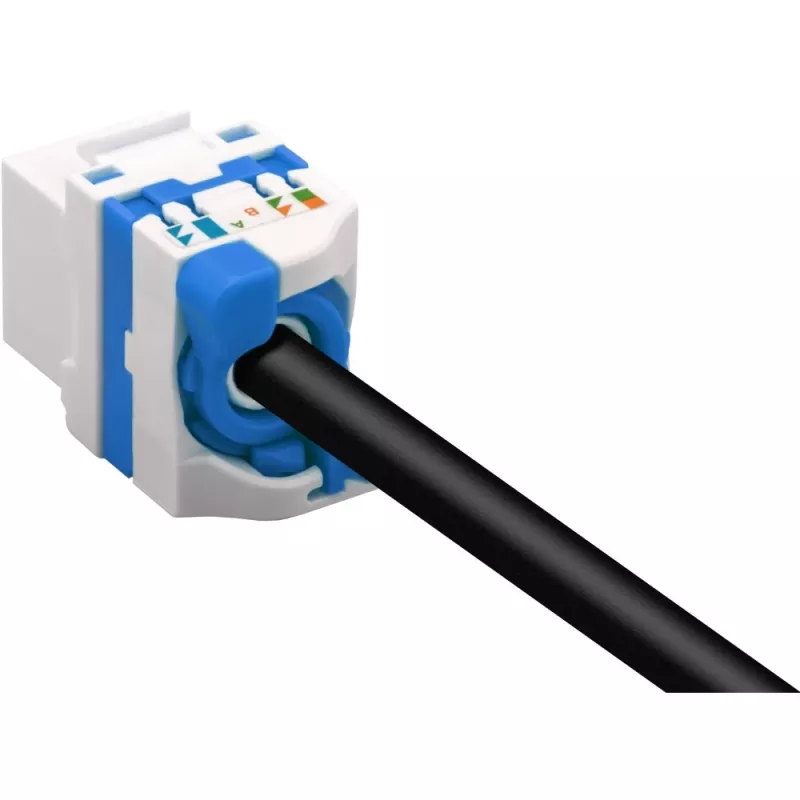 Techly CAT 6a Keystone RJ45 bus UTP ongeïsoleerd gereedschapsloos IWP-MD C6A/UROTT
