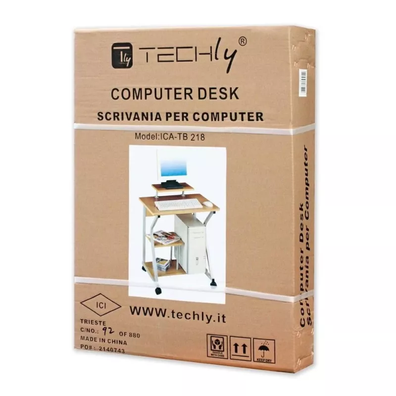 Techly compacte computertafel ICA-TB 218