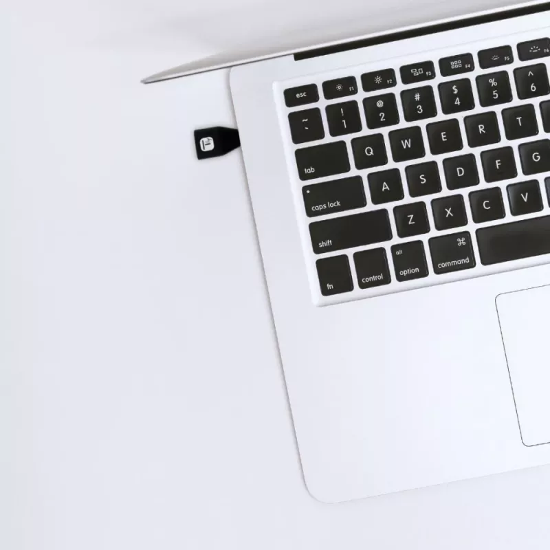 Techly USB-C stekker naar USB-A bus adapter zwart, USB A, USB C, zwart