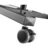 Techly ICA-TB TPM-10 in hoogte verstelbare projector- en notebooktrolley met plank, zwart