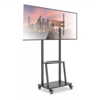 Techly vloerstandaard met opbergvak voor 32-70 inch LCD/LED/plasma-tv