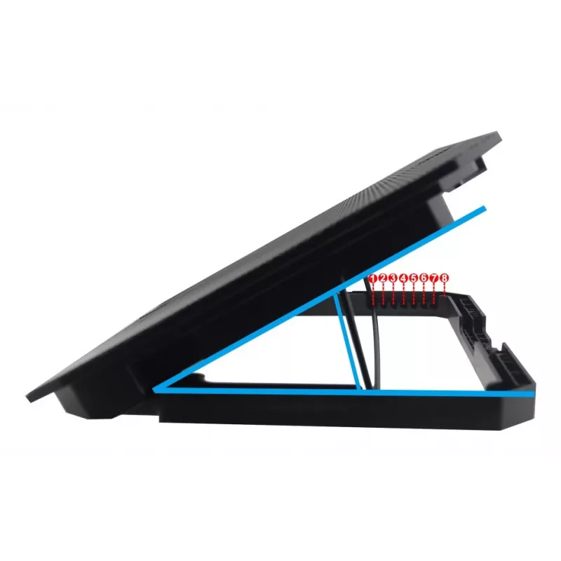 Techly ICOOL-CP11TY laptopstandaard zwart 43,2 cm (17 inch)