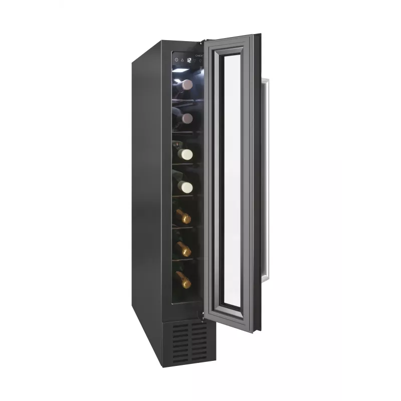 Candy DiVino CCVB 15/1 inbouw wijnkoeler zwart 7 flessen