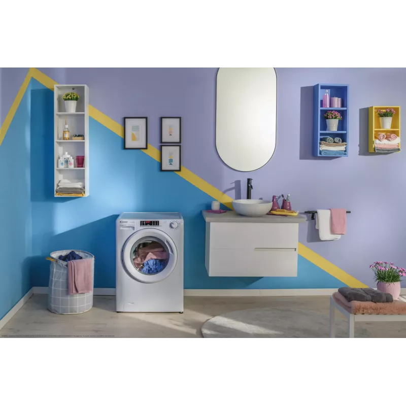 Candy Smart Pro Inverter CO 474TWM6/1-S wasmachine frontlader 7 kg 1400 t/min wit