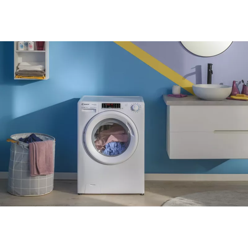 Candy Smart Pro Inverter CO 474TWM6/1-S wasmachine frontlader 7 kg 1400 t/min wit