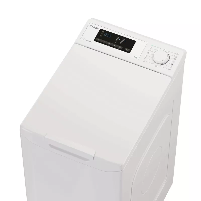 Candy TCA063D3-S wasmachine bovenlader 6 kg 1000 t/min wit
