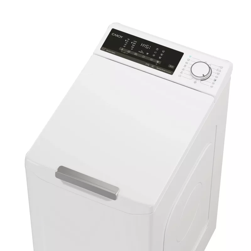 Candy TCA264TM5-S wasmachine bovenlader 6 kg 1200 t/min wit