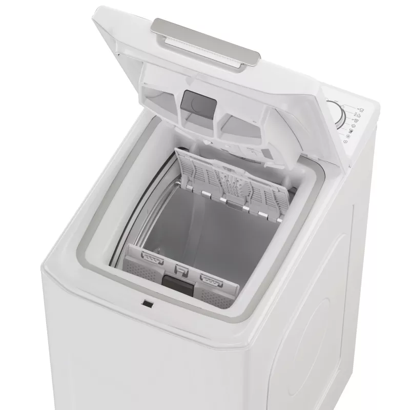 Candy TCA264TM5-S wasmachine bovenlader 6 kg 1200 t/min wit