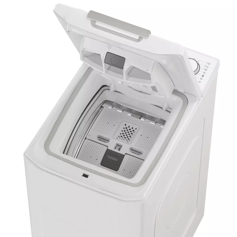 Candy TCA264TM5-S wasmachine bovenlader 6 kg 1200 t/min wit