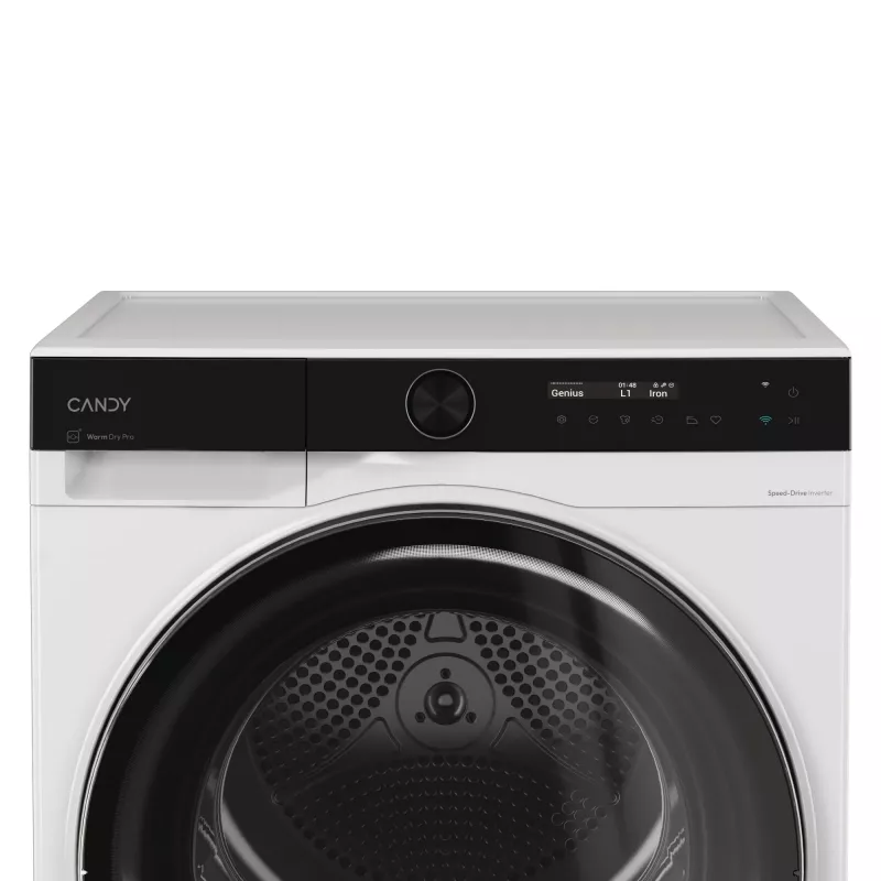 Candy Smart Pro BS H9N2B-S warmtepompdroger vrijstaand frontlader 9 kg wit