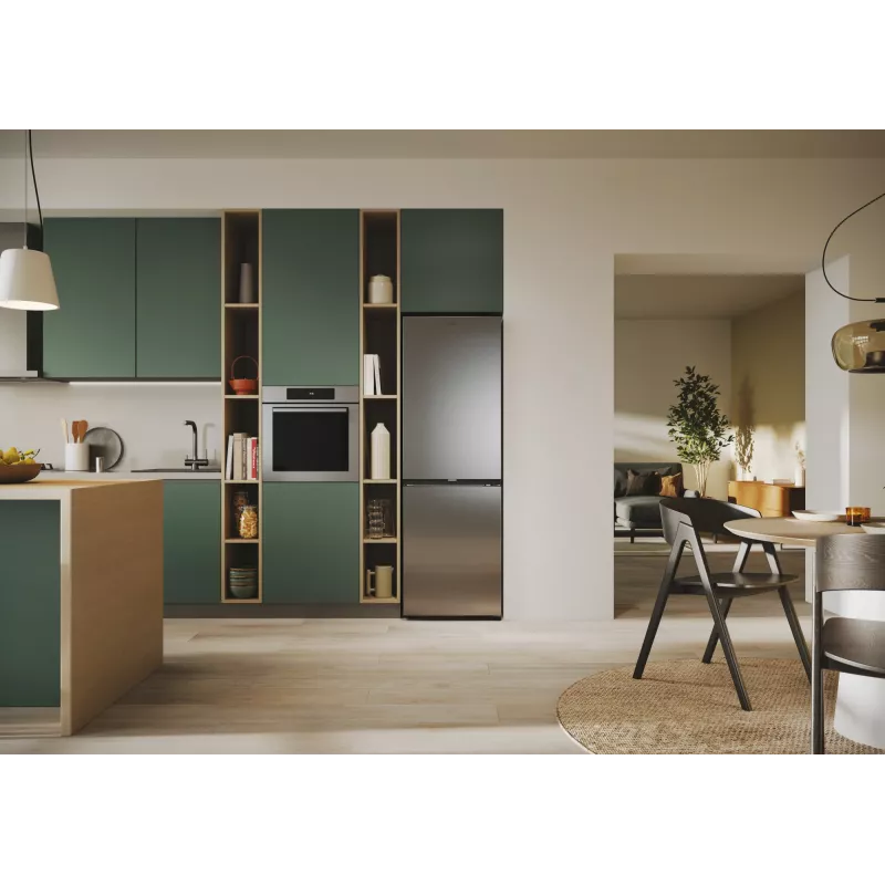 Candy ECN4CQTEX186 vrijstaand 355 L RVS