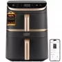 Cosori Turbo Tower Pro Smart enkel 10,8 L staand apparaat 2630 W heteluchtfriteuse zwart, goud