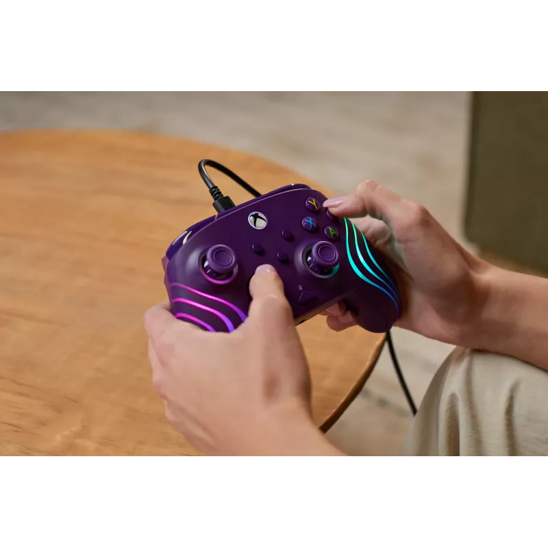 Gamepad Turtle Beach Afterglow Wave paars USB PC Xbox Series X